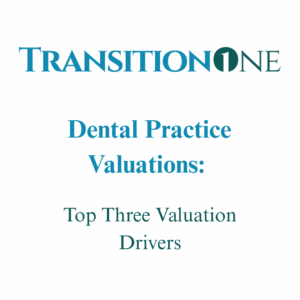 Top three valuation drivers
